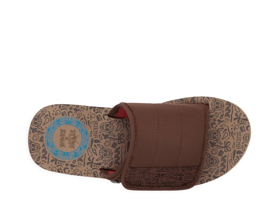 Sanuk M Bixby St X Stone Brown