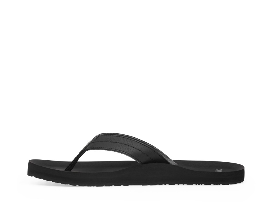 Sanuk M Burm Black-Charcoal