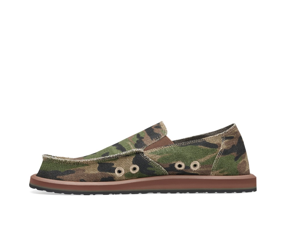 Sanuk M Sidewalk Surfer Woodland Camo