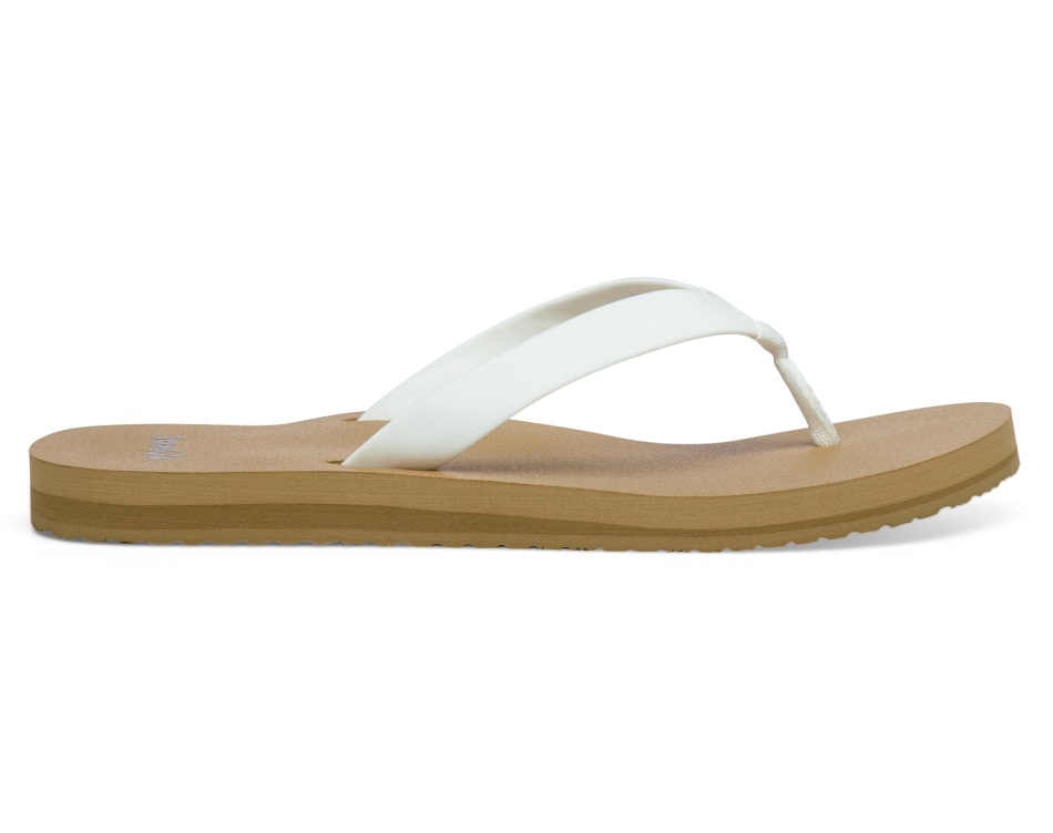 Sanuk W Ashland St White-Tan
