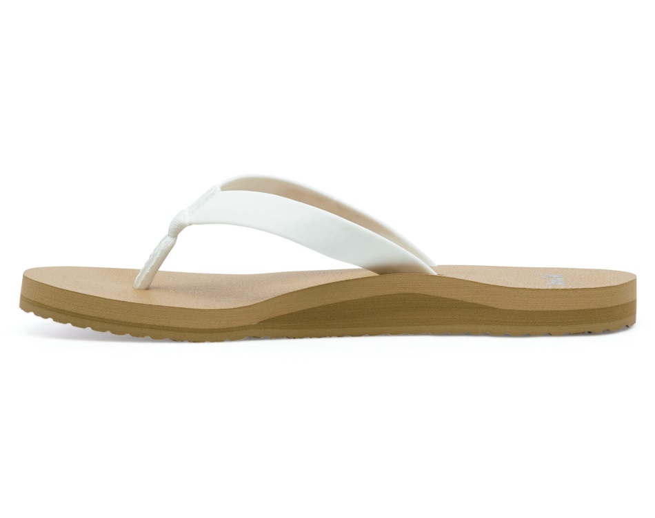 Sanuk W Ashland St White-Tan
