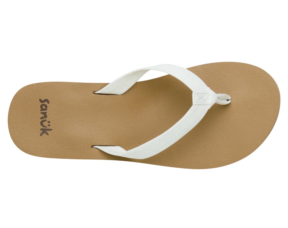 Sanuk W Ashland St White-Tan
