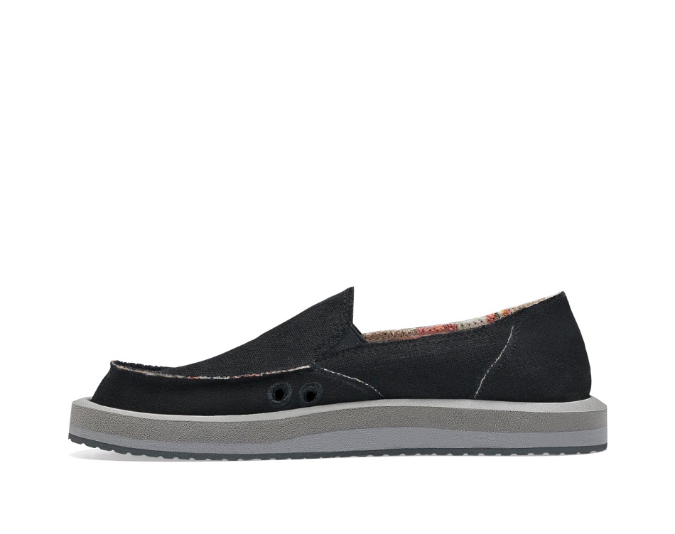 Sanuk W Donna St Hemp Ebony