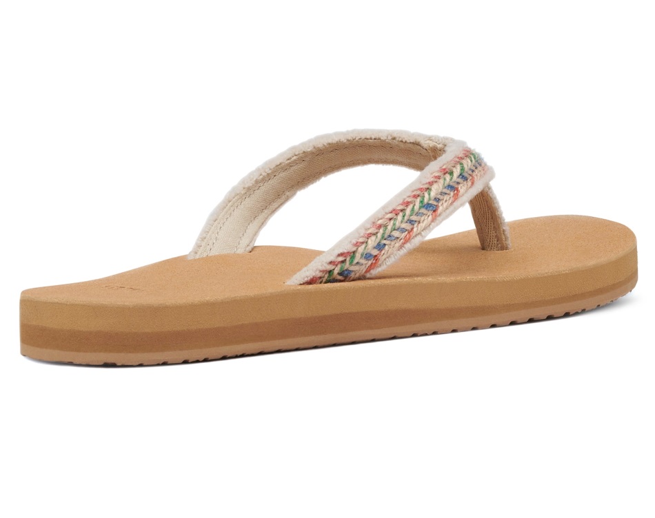 Sanuk W Fraidy Jute Natural Multi