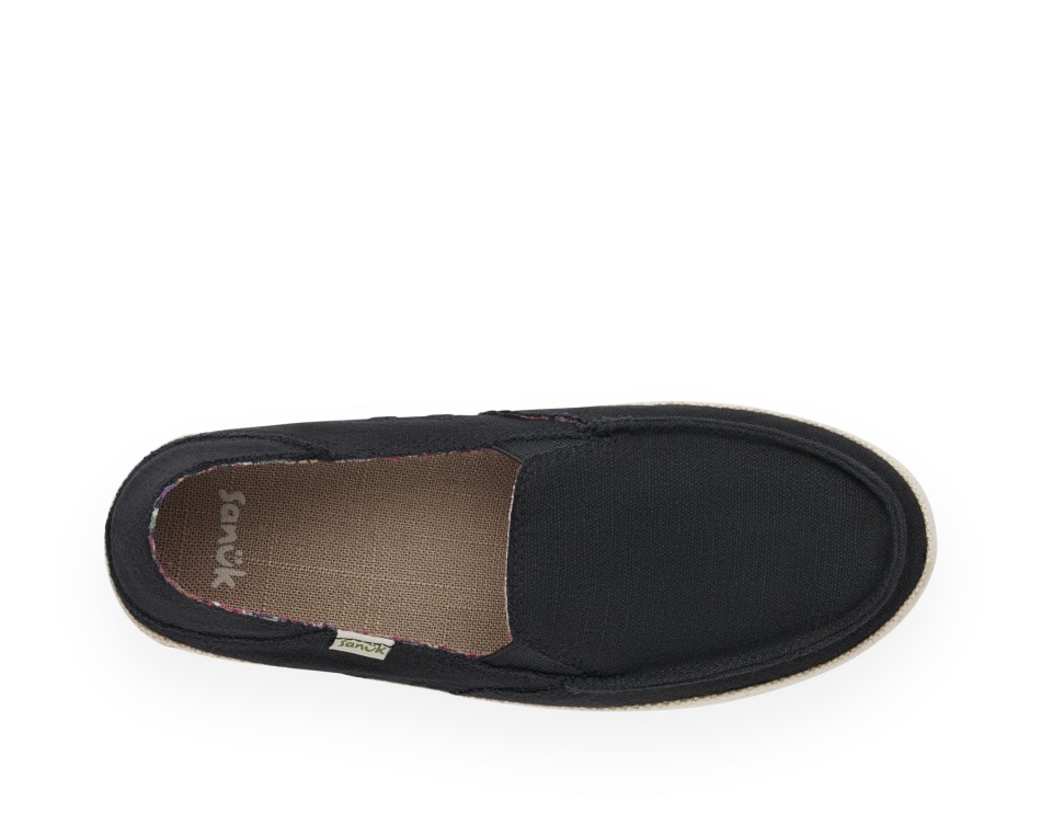 Sanuk W Twinny St Black