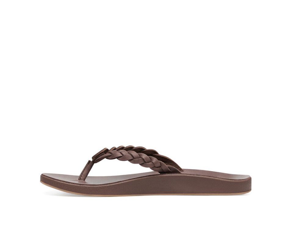 Sanuk Cosmic Yoga Joy Braid Lx Brown
