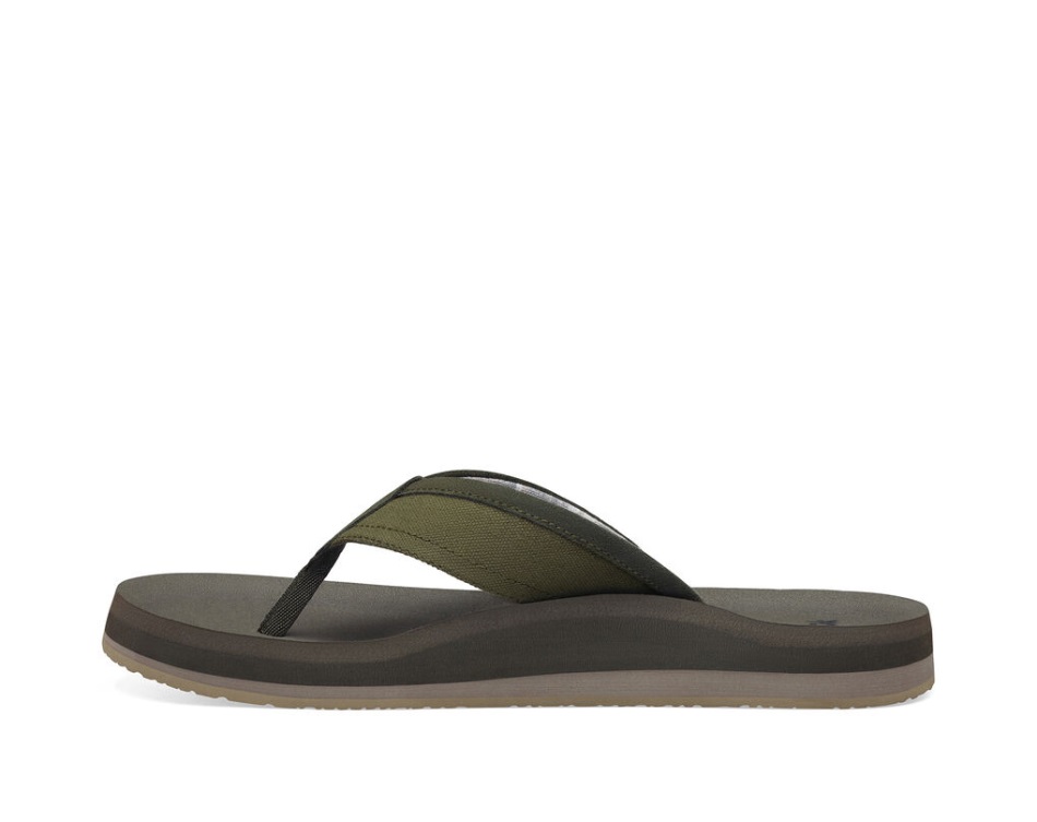 Sanuk Big Swell St Plus Dark Olive