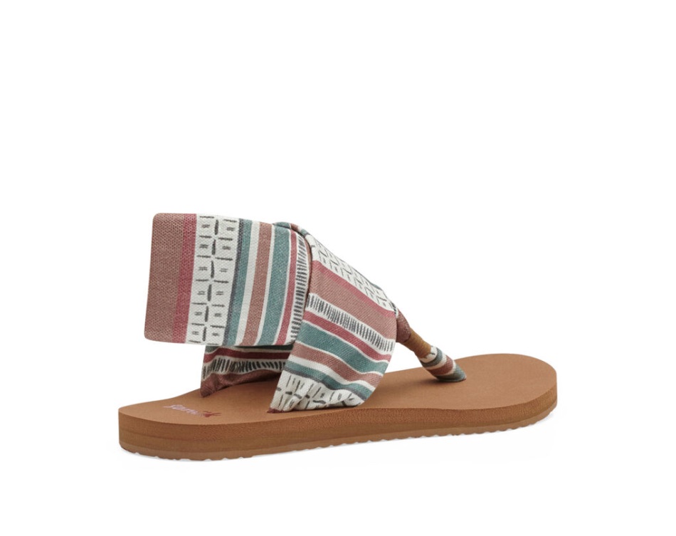 Sanuk Sling St Dash And Stripe Multi