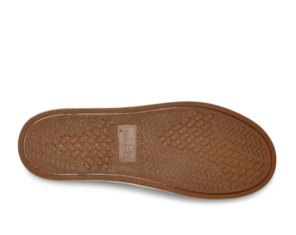 Sanuk Tideline Lace Hemp Washed Black