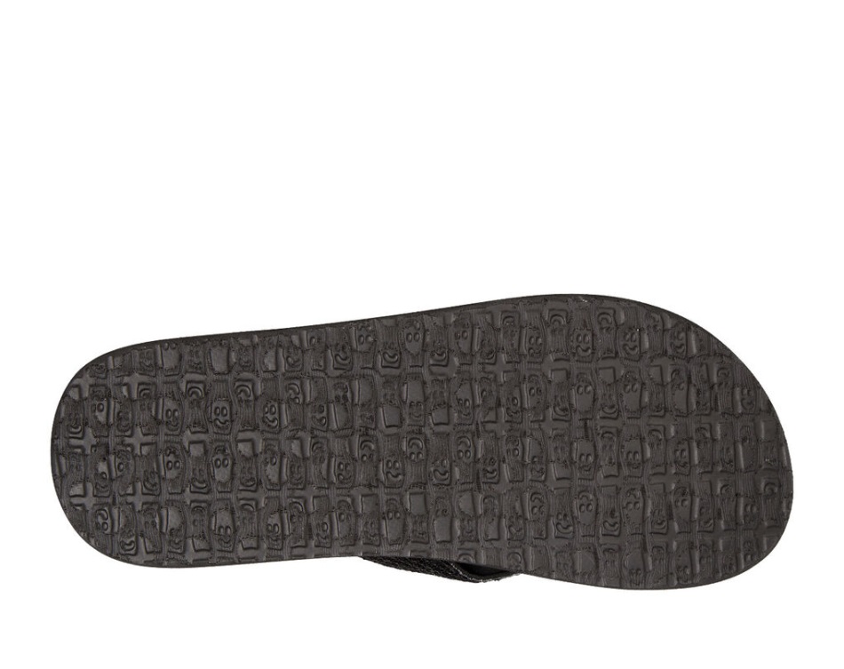 Sanuk Yoga Glitter Black