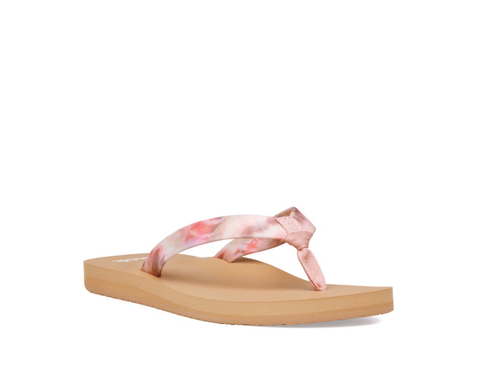 Sanuk Ashland St Tie Dye Pink Multi
