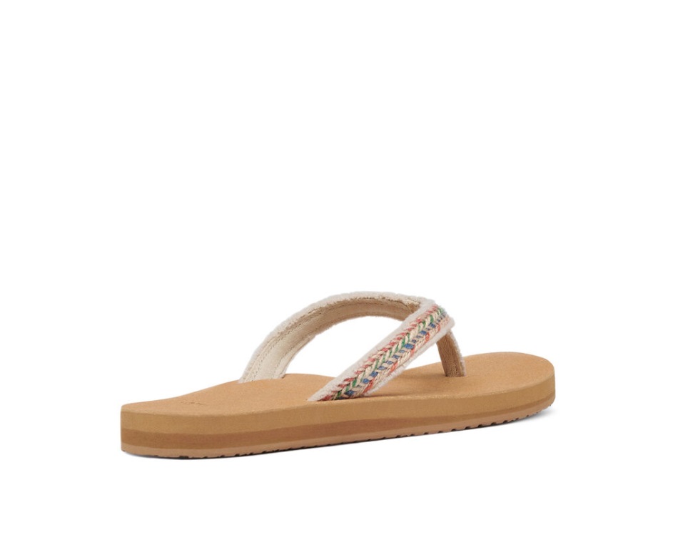 Sanuk Fraidy Jute Natural Multi