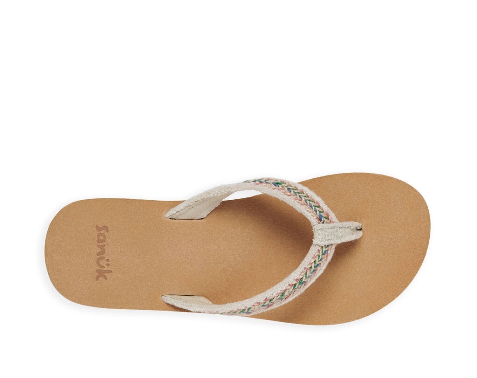 Sanuk Fraidy Jute Natural Multi