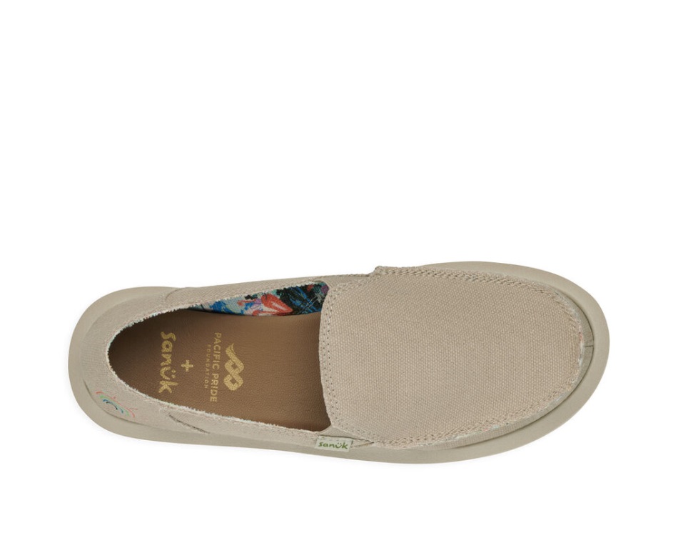 Sanuk Pridewalk Surfer X Ppf Narrow Fit Cobblestone