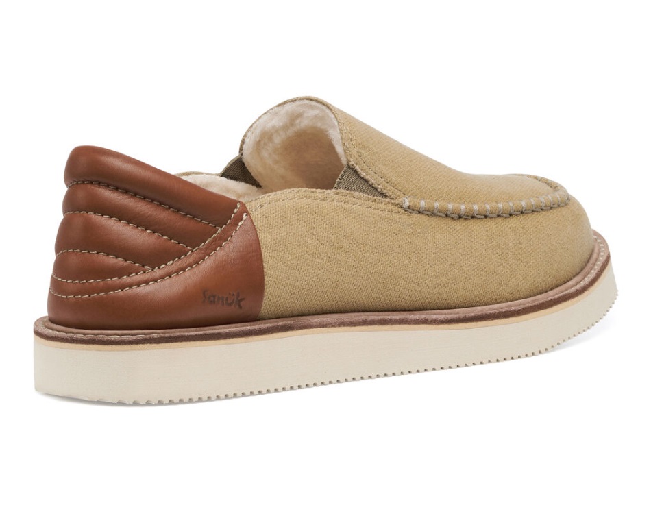 Sanuk Cozy Vibe Low Sm Khaki