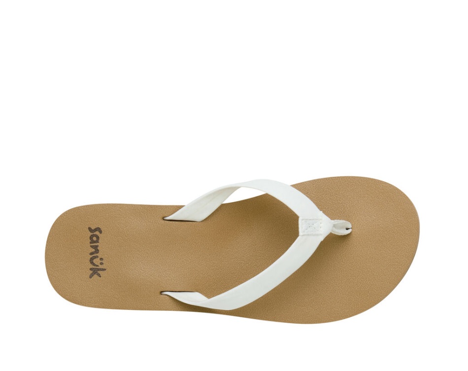 Sanuk Ashland St White-Tan