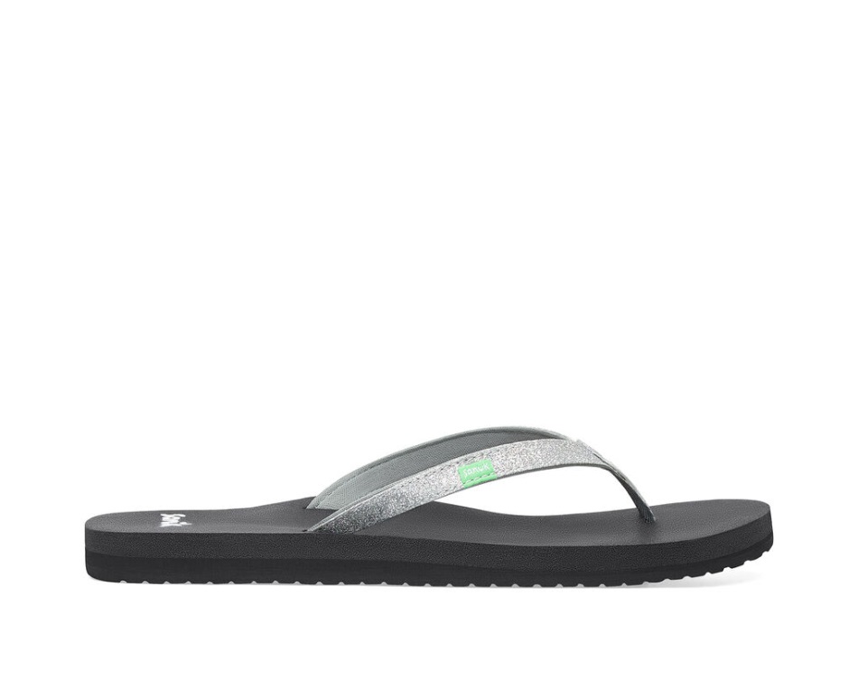 Sanuk Yoga Joy Sparkle Silver Sparkle