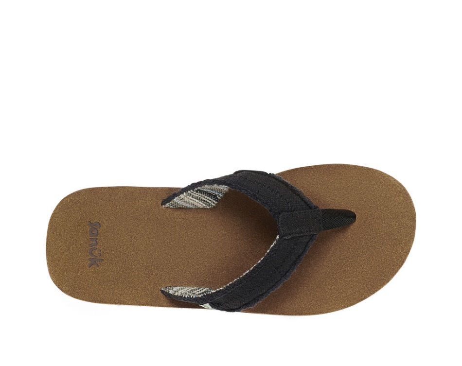 Sanuk Fraid Not St Black