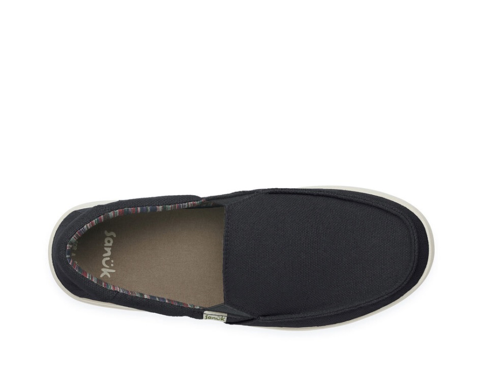 Sanuk Sideline 2 Hemp Black