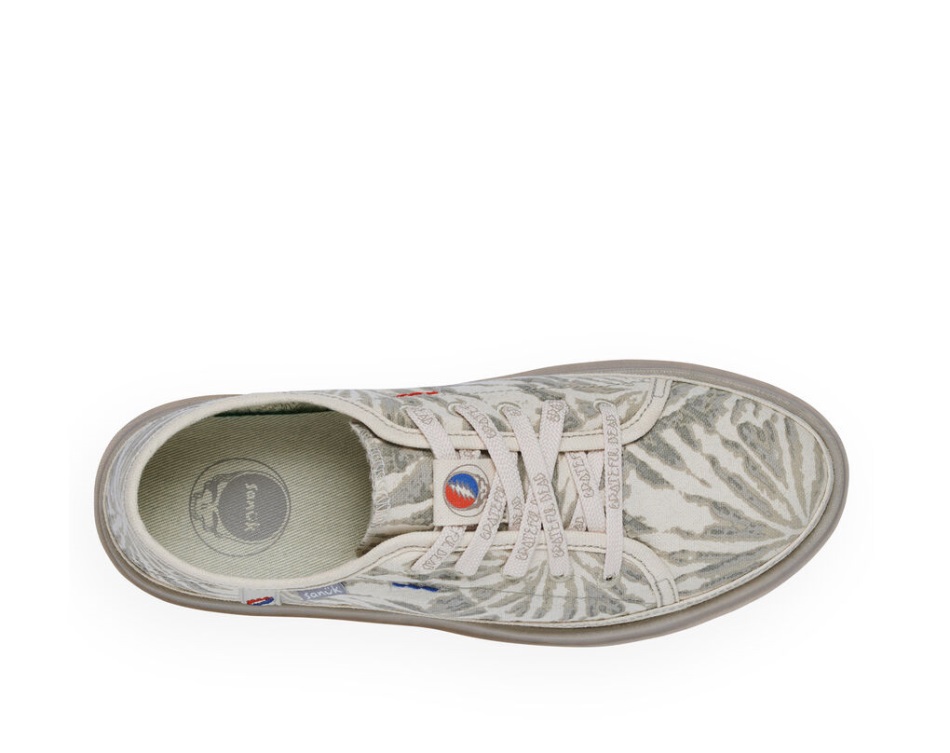 Sanuk Nopal Sustainasole X Grateful Dead Greige Tie Dye