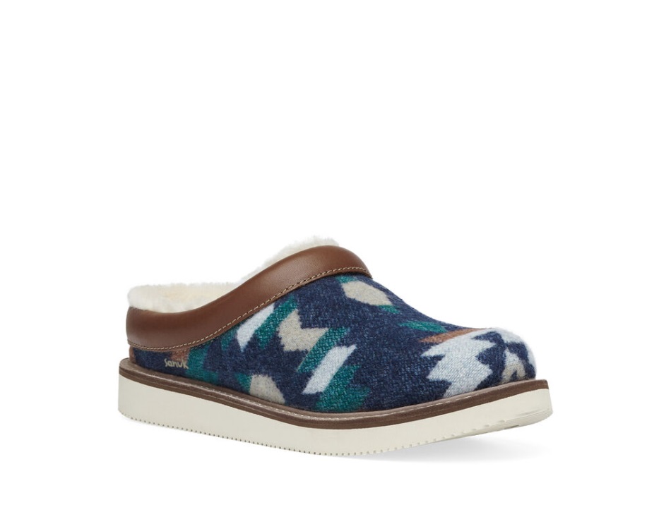 Sanuk Cozy Vibe Slipper Sm Southwest Multi