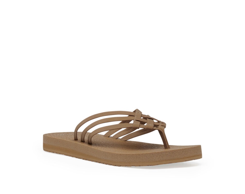 Sanuk Yoga Sandy Tobacco Brown