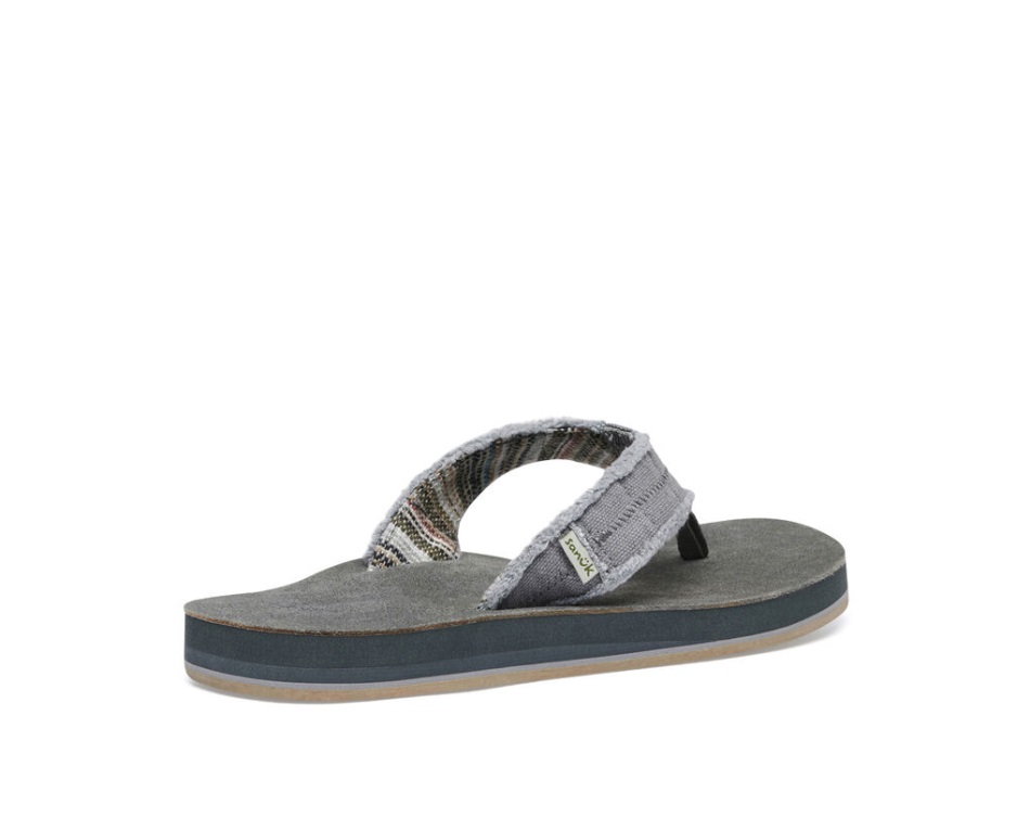 Sanuk Fraid Not St Charcoal