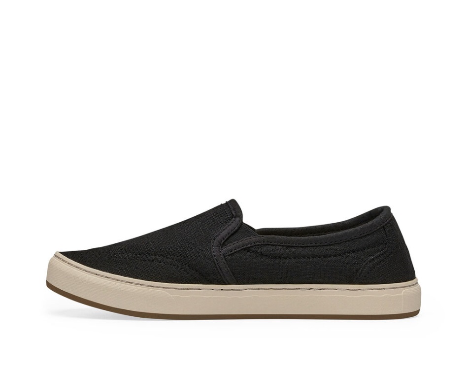 Sanuk Avery Hemp Washed Black