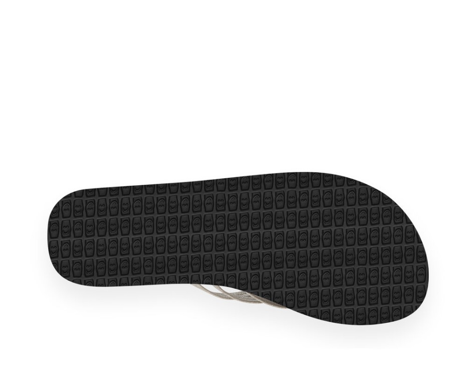 Sanuk Yoga Sandy Metallic Silver