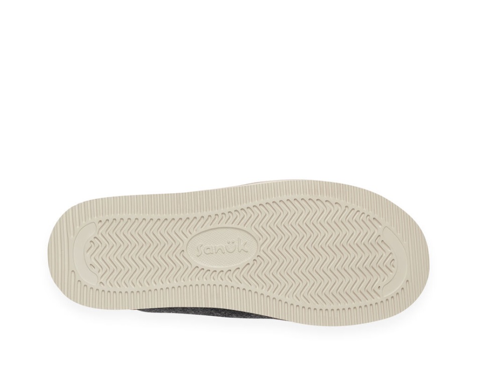 Sanuk Cozy Vibe Low Sm Wool Dark Grey