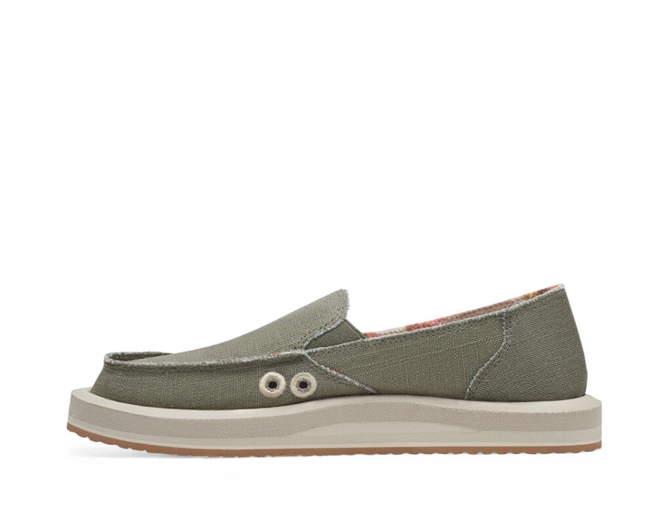 Sanuk Donna St Hemp Smokey Olive